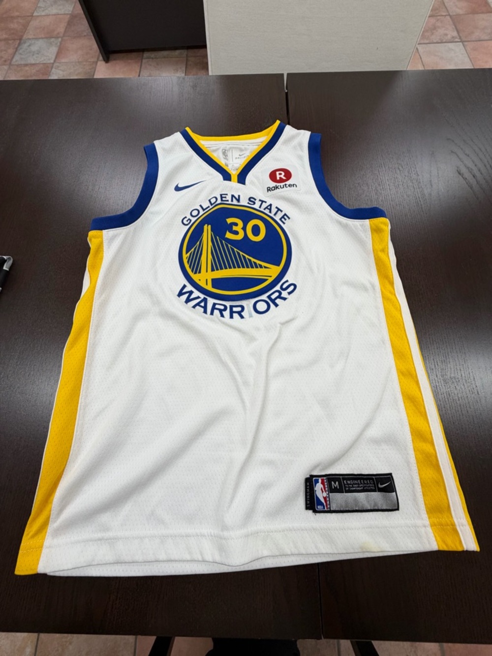 One youth medium warriors basketball jersey
